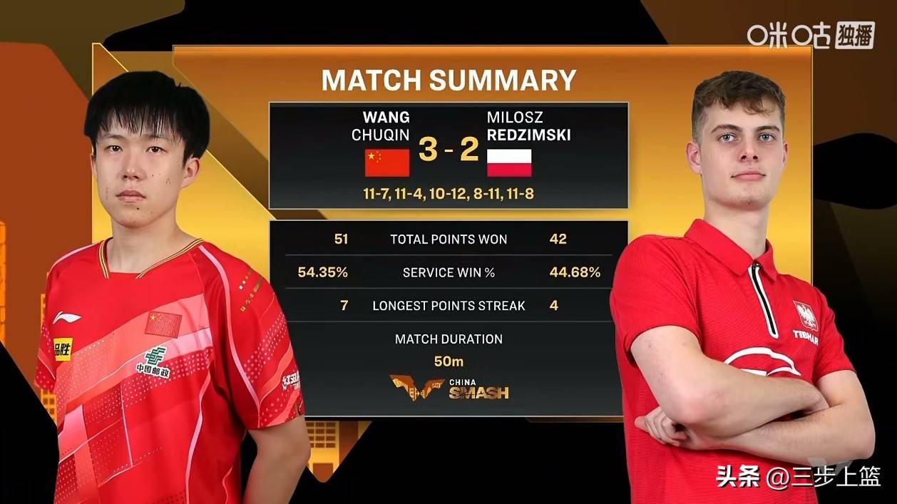 德国乒乓球队完胜波兰乒乓球队，王皓统治全场的简单介绍